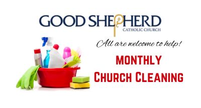 Monthly Church Cleaning