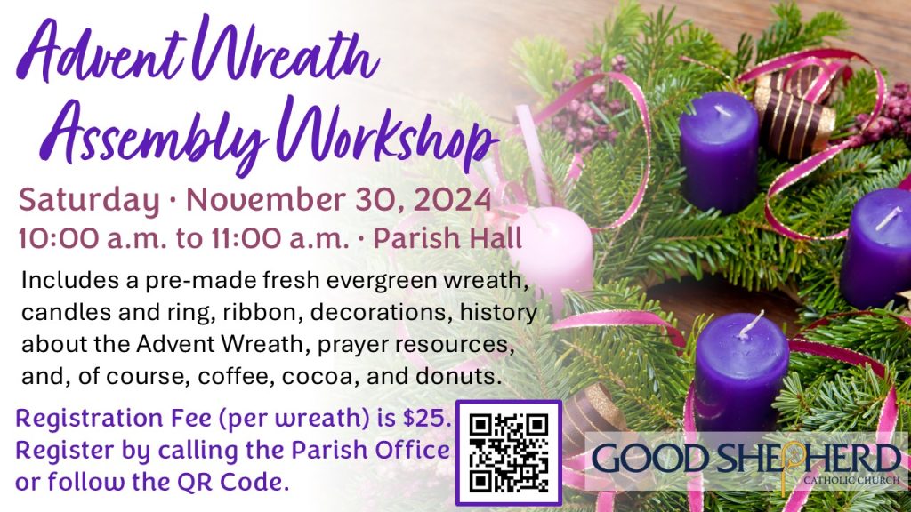 Advent Wreath Assembly Workshop