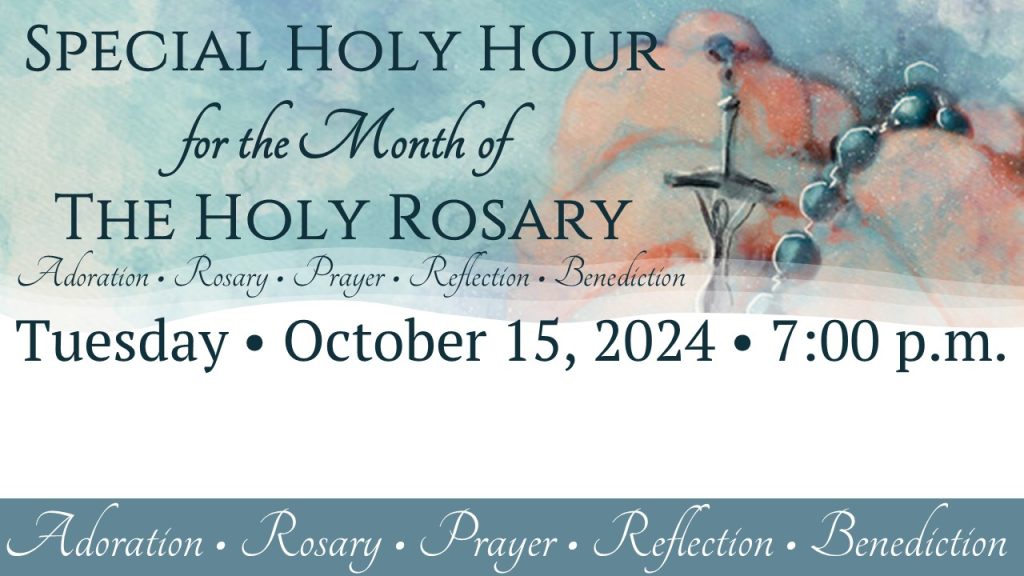 Special Holy Hour