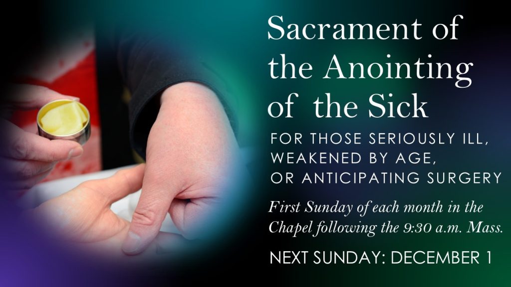 Anointing of the Sick