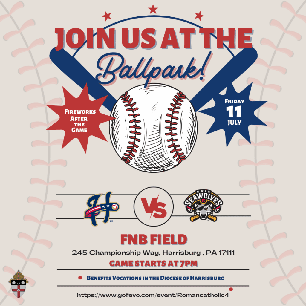 Vocations Night at the Harrisburg Senators