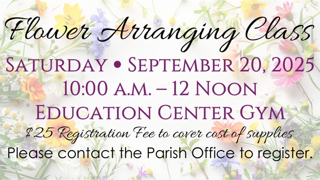 Flower Arranging Class