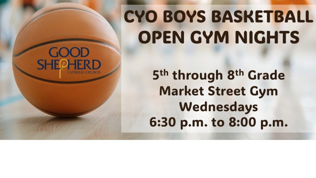 CYO Boys Basketball Open Gym