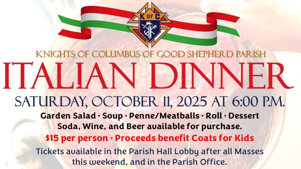 Knights of Columbus Italian Dinner