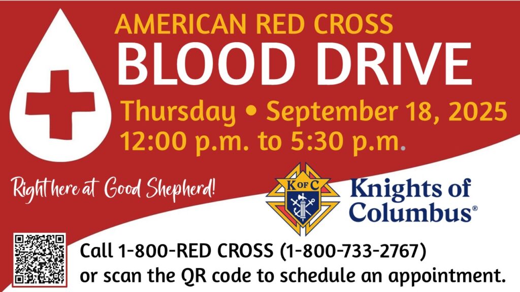 Knights of Columbus — American Red Cross Blood Drive