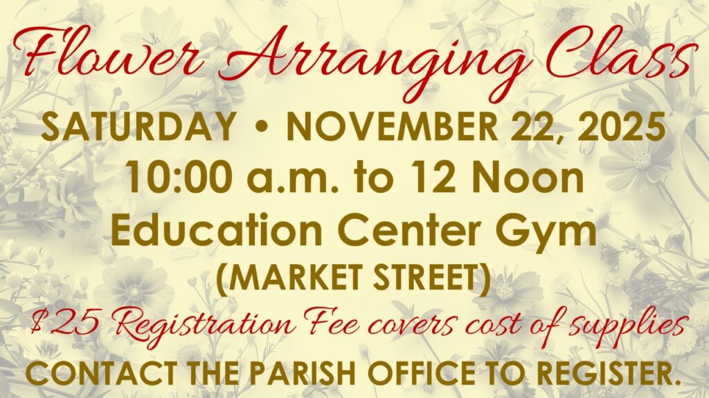 Flower Arranging Class