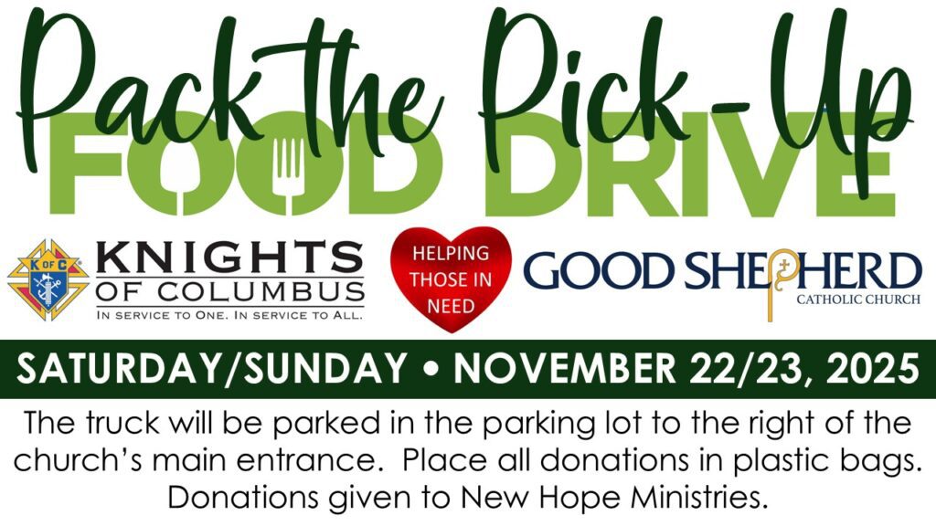 Knights of Columbus Pack the Pick-Up