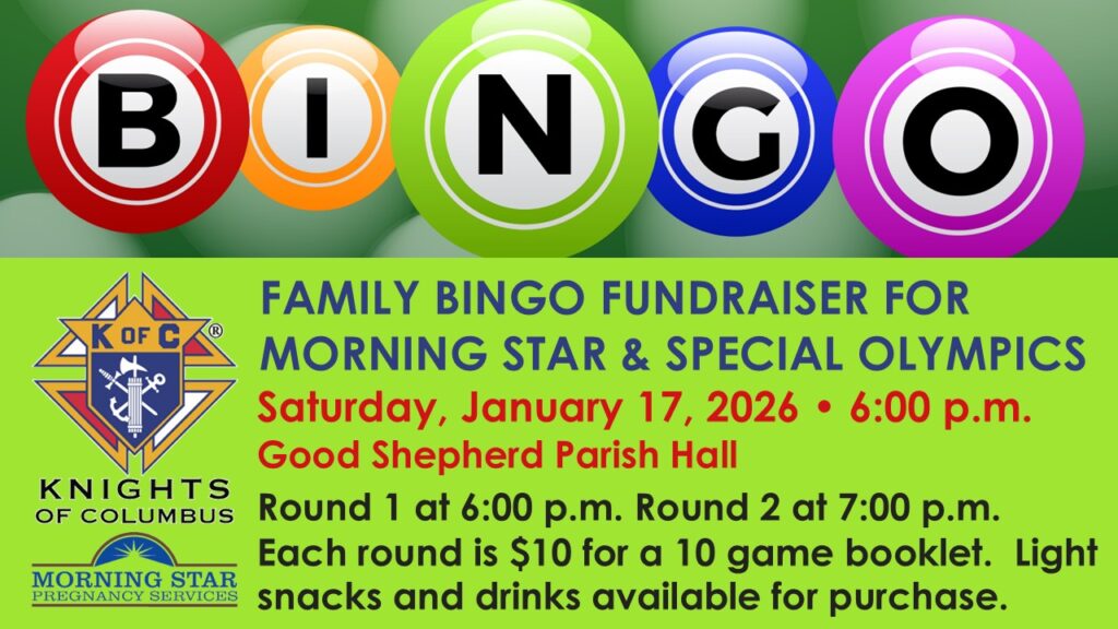 Knights of Columbus BINGO