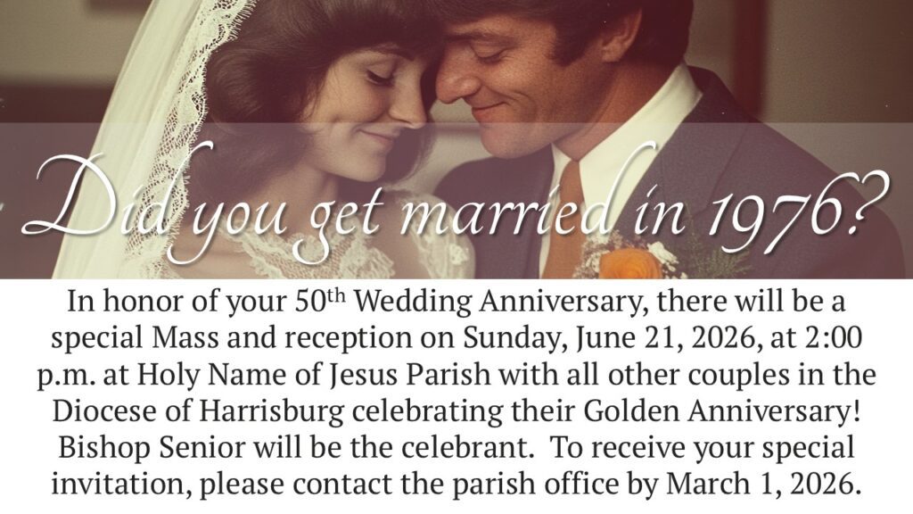 Were you married in 1976?