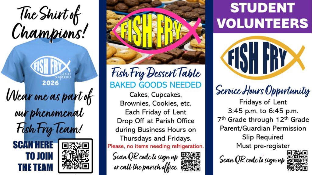 Fish Fry Volunteers Wanted!