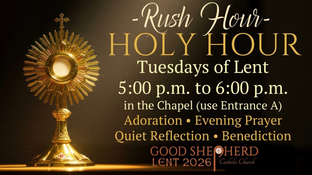 Rush Hour Holy Hour