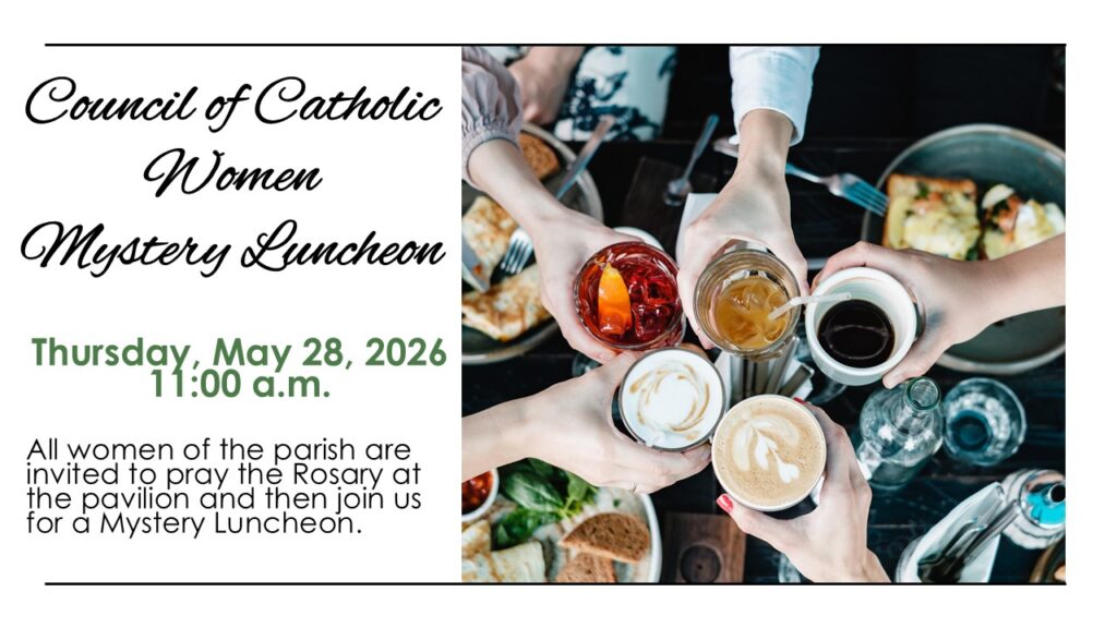 Council of Catholic Women Mystery Luncheon