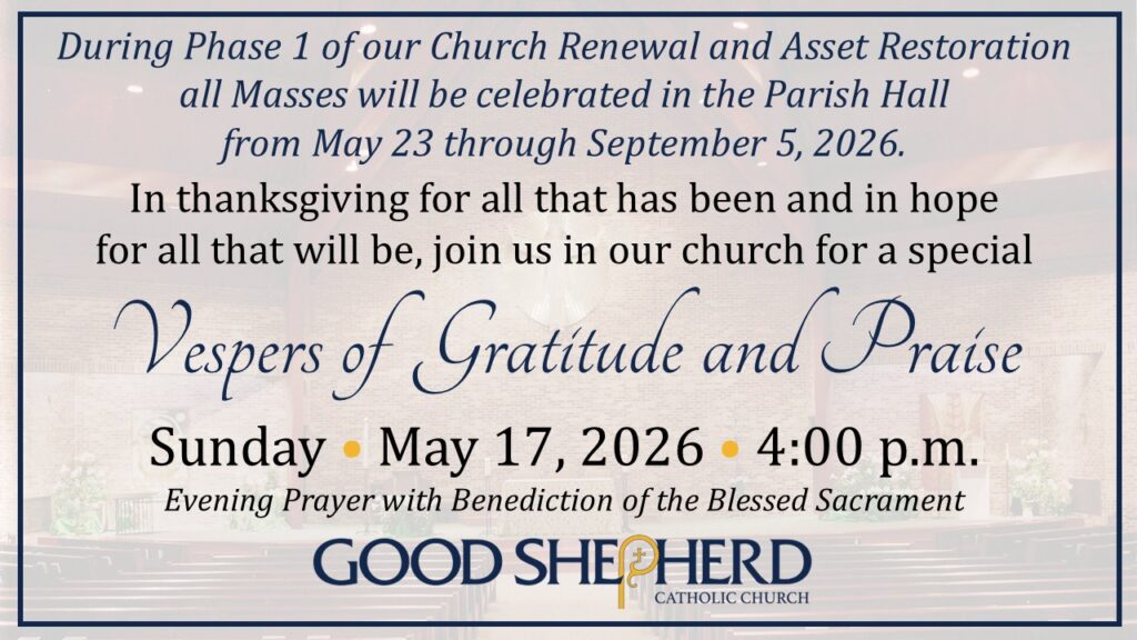Vespers of Gratitude and Praise